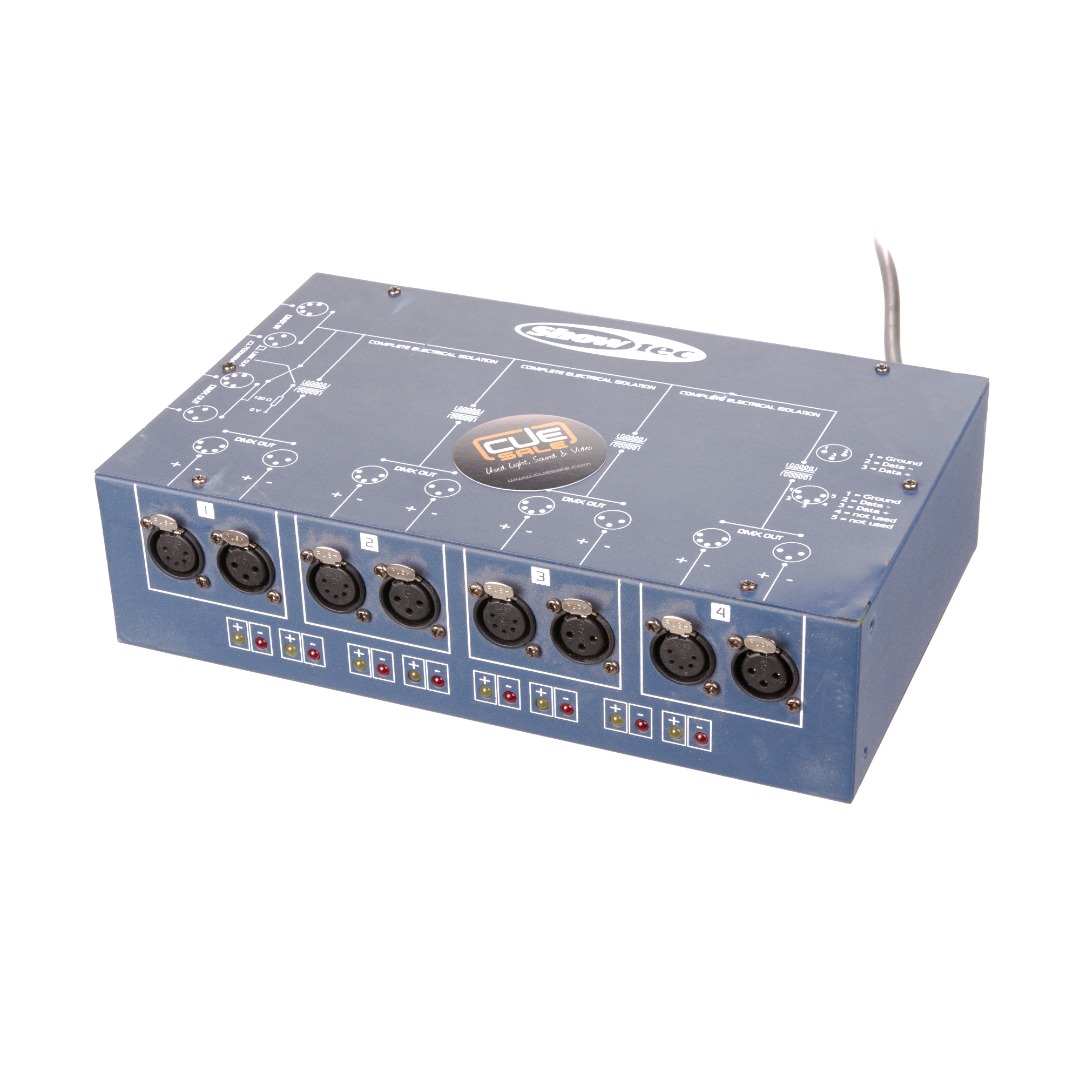 Showtec DMX Splitter (4ch 3p-5p) | 49 EUR - Gebrauchte ...